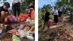 Aksi Nyata Ekspedisi Atap Kediri: Bersihkan Sampah Plastik hingga Lengkapi Penanda Puncak Gunung