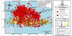 Bukan Hanya Satu Titik, Ribuan Gempa Susulan M 7,7 Menyebar di Flores
