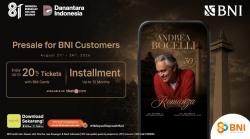 Nonton Andrea Bocelli di Indonesia, Ini Cara Dapat Tiket dan Jadwal Presalenya