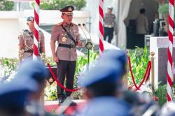 Kapolri Pimpin Hari Juang Polri di Surabaya, Tekankan Pengabdian kepada Masyarakat