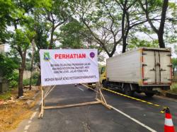 Jalan Sangego Selatan Kota Tangerang Diperbaiki, Pemkot Berlakukan Contraflow dan Rekayasa Lalin
