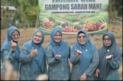 TP PKK Aceh Turun ke Sarah Mane, Gerakkan Gammawar dan Salurkan Bantuan untuk Warga Pidie Jaya