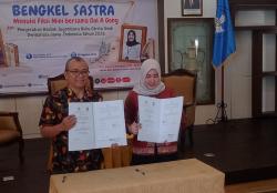 Perkuat Ekosistem Literasi, Dinas Arpus Kota Semarang Gandeng Balai Bahasa Luncurkan Buku Dwibahasa