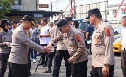 Apel Tracing TB Paru di Kartasura, Kapolres Sukoharjo Minta Bhabinkamtibmas Pakai Masker
