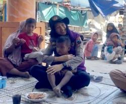 Tim Trauma Healing Polda Jateng Dampingi Warga Manggarai Barat NTT, Basuh Luka Batin Pascabencana