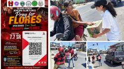 Solidaritas Lintas Pulau, Relawan Waingapu Ketuk Hati Warga Bantu Korban Bencana Flores