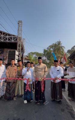Jalan Sentra Mebel Almari Bufet Mulus, Begini Cara Warga Bulungan Gelar Syukuran