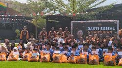 OVI Garut Berbagi Santunan Sebelum Bertolak ke Jambore Nasional di Leuwikeris