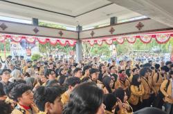 Hari Pertama Plt Rektor Ali Rokhman, Mahasiswa Unsoed Langsung Gelar Aksi Sampaikan 8 Tuntutan