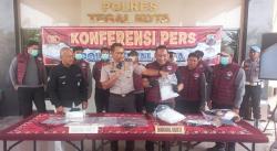 Polres Tegal Kota Amankan 128,53 Gram Sabu, 4 Tersangka Ditangkap