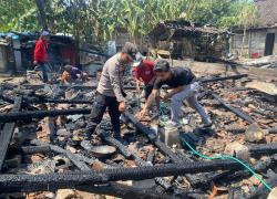 Ditinggal Bekerja, 2 Rumah Warga di Gubug Grobogan Terbakar Kerugian Mencapai Rp125 Juta