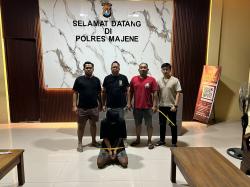 Penikaman di Majene, Tim URC Tangkap Terduga Pelaku dan Sita Barang Bukti Parang