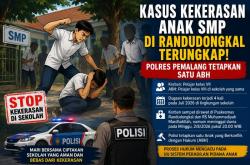 Kasus Bullying Siswa SMP di Randudongkal Pemalang, Polisi Tetapkan Satu ABH