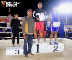 Ukir Prestasi Membanggakan, Prajurit Yonif TP Raih Juara 1 Tinju Piala Walikota Kupang 2026