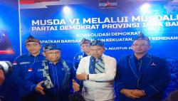 Aklamasi, Anton Sukartono Suratto Kembali Pimpin Demokrat Jawa Barat