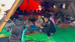 Tembus Medan Sulit Pasca-Gempa Flores, Polisi Bawa Perangkat Khusus Buka Sinyal Warga