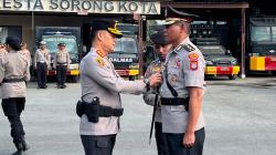 AKBP Glenn Roy Molle Resmi Jabat Wakapolresta Sorong Kota