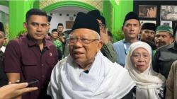 Ma'ruf Amin Ziarah Makam Pendiri NU, Harapkan Muktamar NU Kondusif Lahirkan Pemimpin Terbaik