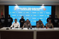 Polres Tanjung Perak Gagalkan Peredaran 1,01 Kg Sabu, 27 Tersangka Ditangkap