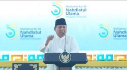 Buka Muktamar Ke-35 NU di Jombang, Prabowo Tegaskan Tidak Campuri Agenda Organisasi