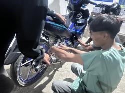 Razia Malam Satlantas Polres Mamuju Tengah: 5 Kendaraan Knalpot Brong Ditilang, 7 Ditegur