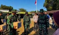 Pangdivif 3 Kostrad Turunkan 600 Prajurit, Warga Gowa dapat Bantuan Air dan Sembako