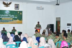 Teladani Akhlak Rasulullah, Kodim 0717 Grobogan Gelar Maulid Nabi Muhammad SAW 1448 H
