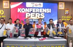 Gasak Motor Saat Salat Jumat Hingga Curi Kabel Tower, 17 Pelaku Kejahatan di Batubara Diciduk Polisi