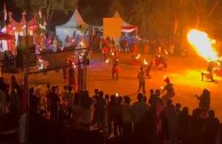 Pemuda Lambengi Tampilkan Tari Pepe-pepeka ri Makka, Semarakkan HUT ke-81 RI di Gowa