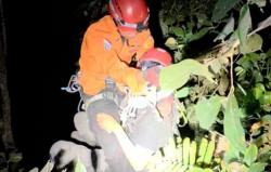 Dramatis! Pecinta Reptil Terperosok Jurang 40 Meter saat Herping Malam di Curug Lawe