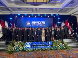 Pelantikan DPD DKI Jakarta, Ketum PERADI PROFESIONAL Ingatkan Marwah Advokat