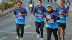 QRIS Fun Run 5K Meriah, 1.000 Runners Ikut Kampanye Transaksi Digital di Babel