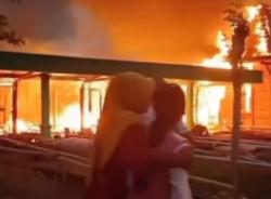 Kebakaran Hebat di Grobogan, 7 Rumah Ludes dalam Hitungan Menit