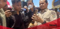 Demo di BPN Mamuju Tengah, Massa Minta  Video Call Kepala Kantor yang Absen Alasan Sakit
