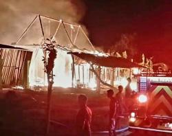 Kebakaran Hanguskan 7 Rumah di Toroh Grobogan, Kerugian Setengah Miliar