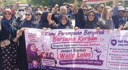 Praperadilan AH Ditolak, Ratusan Massa di PN Pekalongan Sorak Gembira