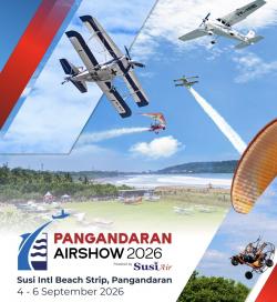 Pangandaran Air Show 2026 Siap Bikin Langit Pangandaran Geger, 60 Pesawat Bakal Unjuk Aksi!