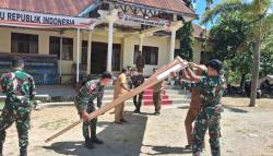 Cegah Karhutla di Perbatasan RI-RDTL, Satgas Citarum Bais TNI Sosialisasi Pelestarian Hutan
