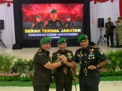 Pimpin Sertijab, Ini Pesan Danrem 063 Kolonel Inf Hista Soleh untuk Dandim Subang Baru