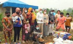 Peduli Warga Terdampak Karhutla, Pd Pira Kalteng Salurkan Bantuan Sembako