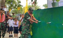 534 Warga Naiola TTU Sedang Nikmati Akses Air Bersih, TNI AD Bangun Sumur Bor dan 4 MCK