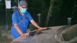Abu Vulkanik Letusan Gunung Anak Krakatau Sampai ke Rumah Warga Pesisir Banten, Mata Terasa Pedih