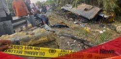 Bus Penumpang Kecelakaan Tunggal di Trans Sulawesi Mamuju Tengah, 2 Orang Meninggal
