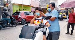 Abu Vulkanik Gunung Anak Krakatau Sampai Tenjo Bogor, Ribuan Masker Gratis Dibagikan