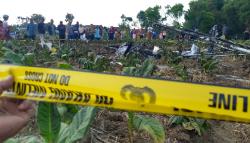 Pesawat Sky Ranger Jatuh dan Terbakar di Blora, Dua Kru Selamat