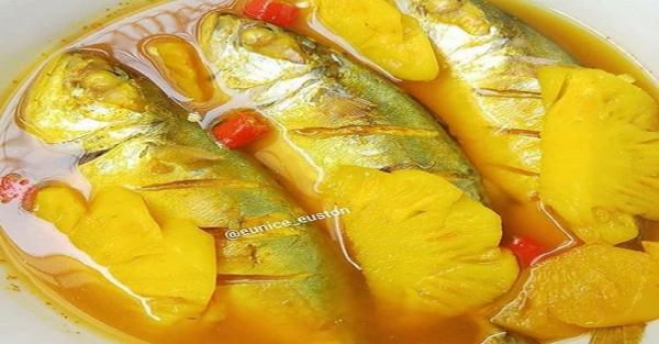 Lempah Kuning Lempah kuning, salah satu makanan khas Bangka Belitung. (Foto:iNews.id/Ikhsan Firmansyah)