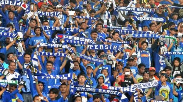 Bobotoh Persib Bandung salah satu suporter terbanyak di Asia Tenggara. (Foto: ANTARA/M Agung Rajasa)