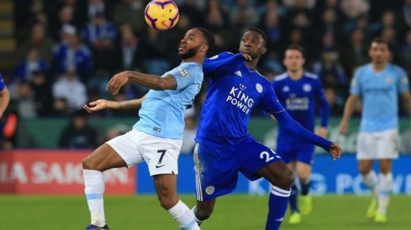 Pemain Manchester City Raheem Sterling akan membantu timnya menghadapi Aston Villa di Emirates Stadium, Sabtu (26/10/2019) malam. (Foto: AFP)