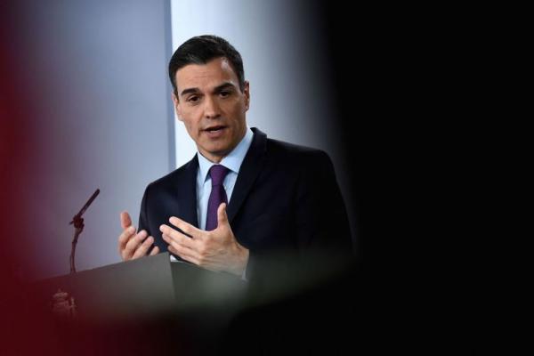 Sanchez Perdana Menteri Spanyol, Pedro Sanchez. (Foto: AFP)