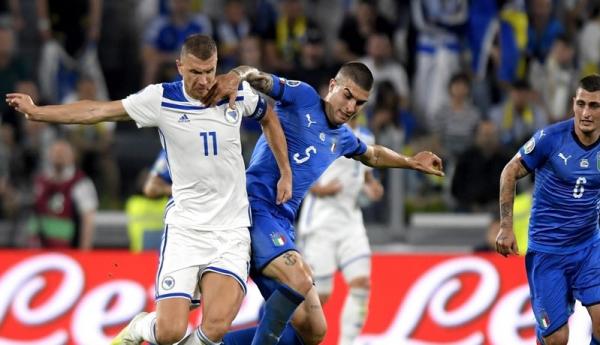Pada duel terakhir, Italia ditahan imbang 1-1 oleh Bosnia-Herzegovina (Foto: UEFA)